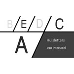 Huisletter A - B  - C - D - E - Intersteel