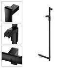 Keuco Corner support 90° Right version - shower rod - Axess Black - Keuco