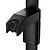 Keuco Corner support 90° Right version - shower rod - Axess Black - Keuco