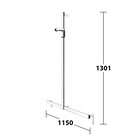 Keuco Shower handle with shower rod 1150mm Axess - Keuco