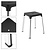 Keuco Stool for bathroom Axess - Keuco