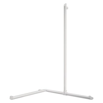 DELABIE Right angle handle - Corner shower handle with vertical bar Be-Line Delabie