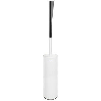 DELABIE Toilet brush holder with lid and long handle wall model - Be-Line Delabie