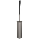 DELABIE Toilet brush holder with lid and long handle wall model - Be-Line Delabie