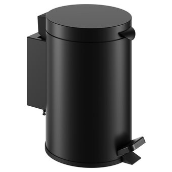 Keuco Hygiene Waste bin wall hanging Plan Black Keuco