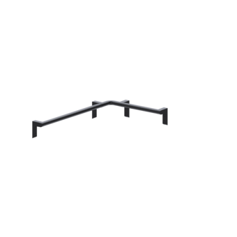 NORMBAU Duschgriff - Stützgriff 750x450mm Rechts Cavere Normbau