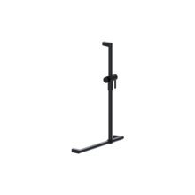 NORMBAU Duschstützgriff 500x750mm mit Duschgleitstange Cavere Care Normbau