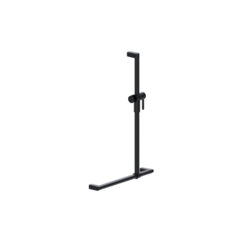 NORMBAU Duschstützgriff mit Duschgleitschiene 500x750mm Cavere Care Normbau