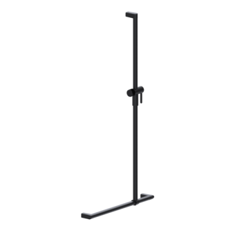 NORMBAU Duschstützgriff mit Duschgleitschiene 600x1200mm Cavere Care Normbau