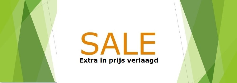 Het is SALE - OPHEFFINGSUITVERKOOP op de producten uit voorraad bij Vitasel-Shop. 