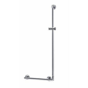 Keuco Corner support 90° with shower rod Keuco 565/1265mm external size Plan Care Keuco