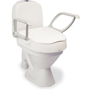 Suchen Sie Toilettensitz mit abklappbaren Armlehnen h8907?