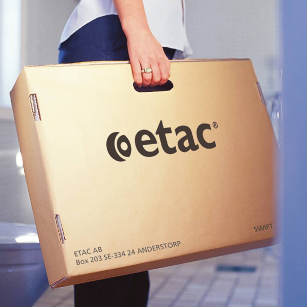 Etac - Swift Commode + toiletemmer - Vitasel-shop