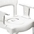 Etac Swift Kommode Toilettensitz + Toiletteneimer von Etac