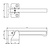 Intersteel  Standing holder for exterior door and window model Curve Intersteel