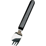 Etac Knife-Fork Left handed combined Etac Light cutlery