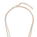 Violet Hamden Luna 925 sterling zilveren rosé gold plated ketting met maantjes