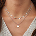 Violet Hamden Luna collier en argent sterling 925