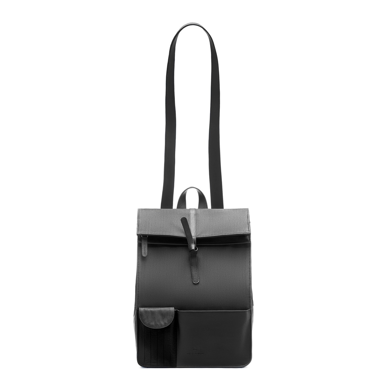 Zaino da donna nero intenso VH24001 | Violet Hamden