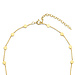 Violet Hamden Luna 925 sterling zilveren gold plated choker met muntjes