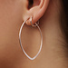 Violet Hamden Sisterhood Feminine 925 sterling silver rose gold plated hoop earrings