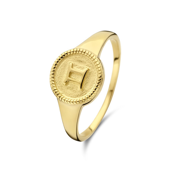 Violet Hamden Venus 925 sterling zilveren gold plated sterrenbeeld ring