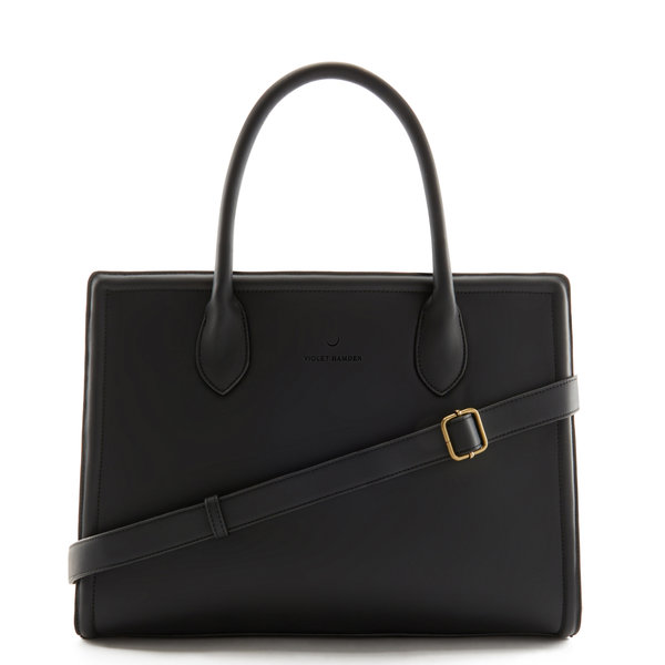 Violet Hamden Essential Bag schwarze Einkaufstasche