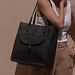 Violet Hamden Essential Bag cabas noir avec amovible sac à bandoulière
