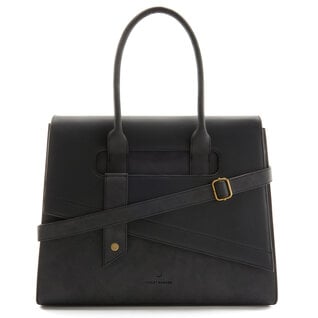 Violet Hamden Essential Bag schwarze Schultertasche