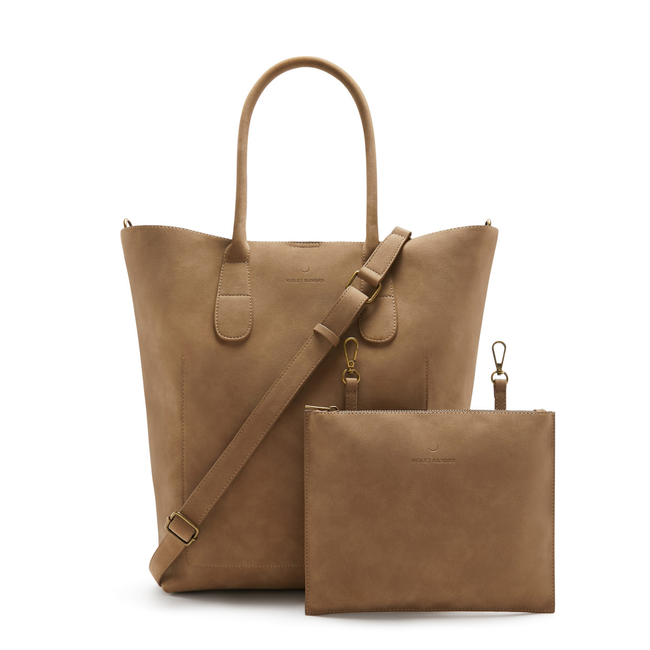 Violet Hamden - taupe shopper VH25025