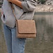 Violet Hamden My Daily taupe crossbody tas