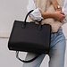Violet Hamden Essential Bag schwarze Schultertasche mit Laptopfach