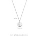 Violet Hamden Venus 925 sterling zilveren ketting met geboortebloem