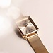 Violet Hamden Dawn Base square ladies watch gold and silver coloured