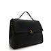 Violet Hamden Essential Bag schwarze Handtasche mit 16.4 Zoll Laptopfach
