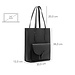 Violet Hamden Essential Bag zwarte shopper met 14 inch laptopvak