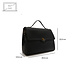 Violet Hamden Essential Bag black handbag with 16.4 inch laptop compartment