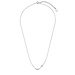 Violet Hamden Luna 925 sterling zilveren ketting met witte zirkonia steen