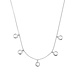 Violet Hamden Luna 925 sterling silver necklace with moons