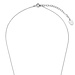 Violet Hamden Luna 925 sterling zilveren ketting met witte zirkonia steen