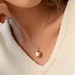 Violet Hamden Sisterhood Memory 925 sterling zilveren gold plated ketting met foto medaillon