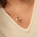 Violet Hamden Sisterhood Memory 925 sterling zilveren gold plated ketting met foto medaillon