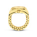 Violet Hamden Sunrise gold coloured watch ring
