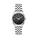 Violet Hamden Sunrise round ladies watch silver coloured and black