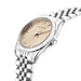 Violet Hamden Sunrise round ladies watch silver coloured and taupe