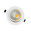 PURPL LED indbygningsspot hvid Ø108mm vipbar | 7Watt | 3000k- varm Hvid