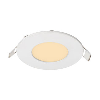 PURPL LED Downlight - ø85mm - 3000K Varme Hvid - 3W - Rund - Indbygget