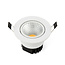 PURPL LED indbygningsspot hvid Ø85mm vipbar | 5Watt | 3000k- Varm Hvid