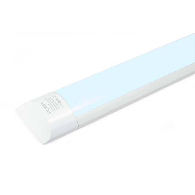 PURPL LED Batten Light 120cm 36W 36W 6000K kold hvid