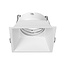PURPL LED GU10 armatur 'Brooklyn' White Square Vippbar inkl. lampeholder
